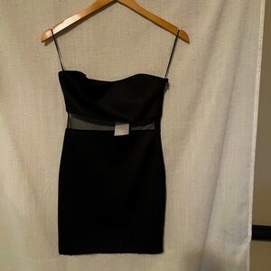 Tobi Strapless Gauze Dress Size S (P)